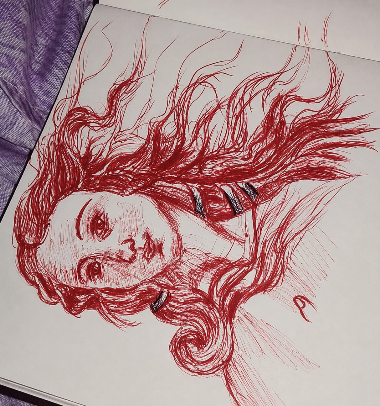 Desenho feito à mão