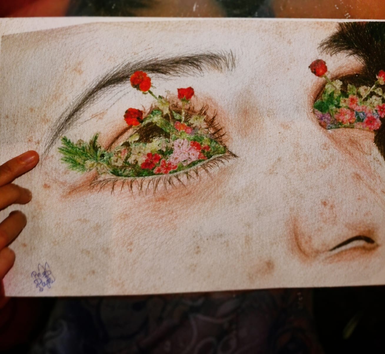 Desenho feito à mão